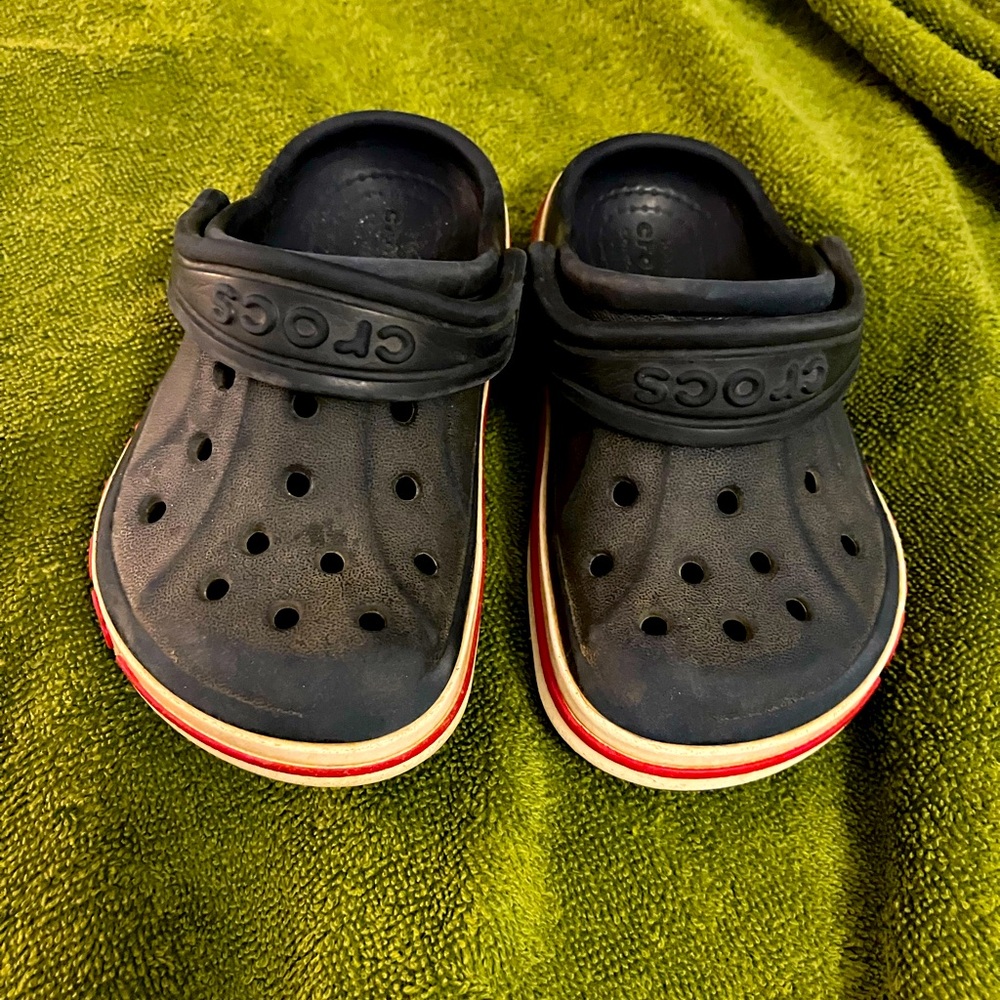 Crocs Kids Classic Navy Clogs c6
